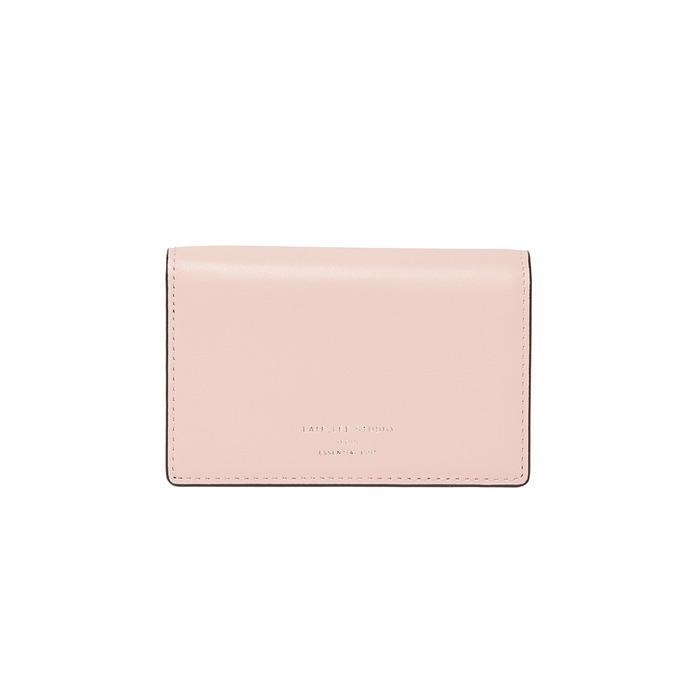 [SAMPLE SALE]BUSINESS CARD WALLET Baby Pink